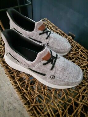 Casual Gray Knit Men's Slip-On Sneakers Mens 11